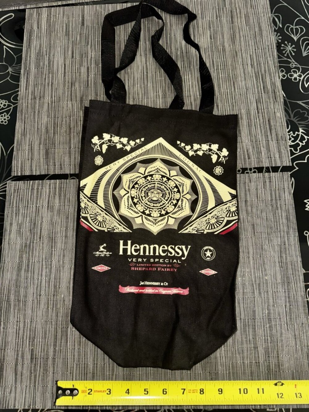 Hennessy x Shepard Fairey Limited Edition VS Canvas Tote Bag